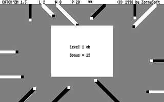 Catch'em! atari screenshot